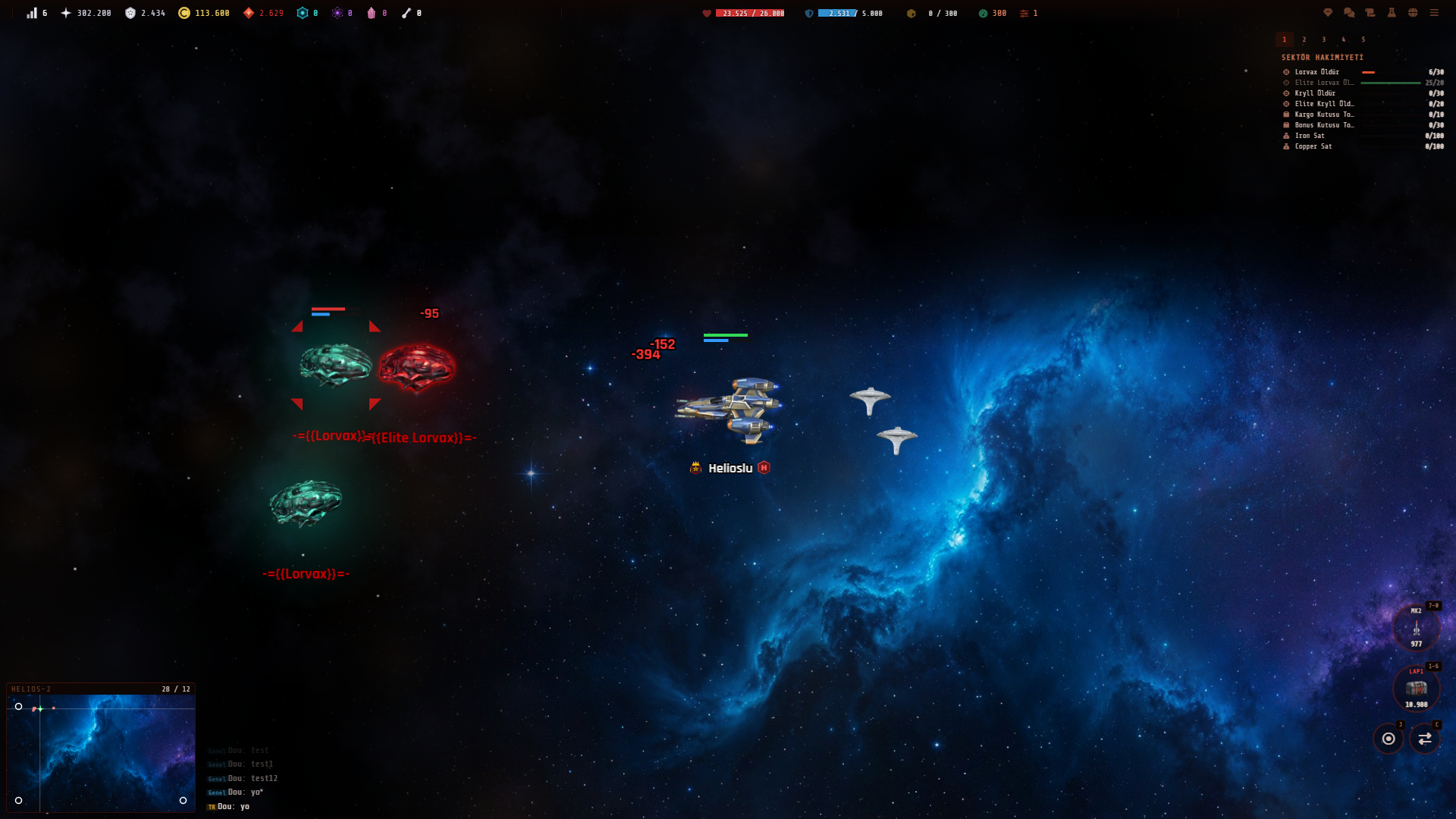 Red Galaxy - Space Combat