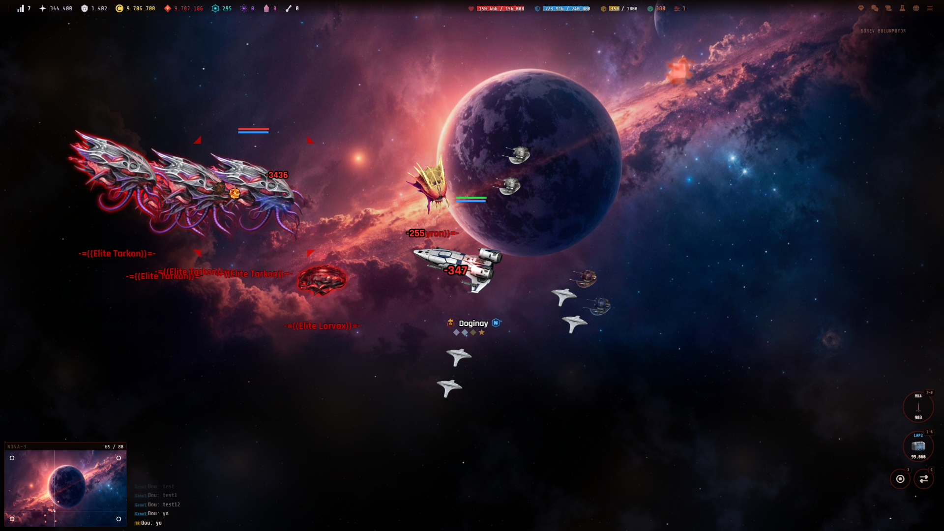 Red Galaxy - Planet Battle